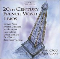 20th Century French Wind Trios von Chicago Chamber Musicians