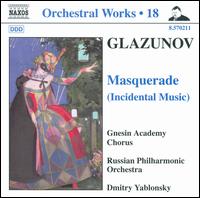 Glazunov: Masquerade (Incidental Music) von Dmitry Yablonsky