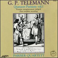 Telemann: Quatuors Parisiens, Vol. 1 von Various Artists