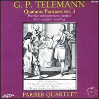 Telemann: Quatuors Parisiens, Vol. 3 von Various Artists