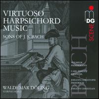 Virtuoso Harpsichord Music by the Sons of J.S. Bach von Wardemar Doling