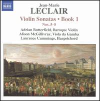 Leclair: Violin Sonatas, Book 1 von Various Artists