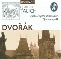 Dvorak: American Quartet/Quartet in C von Talich Quartet
