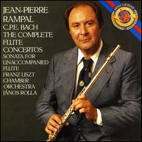 C.P.E.. Bach: The Complete Flute Concertos; Sonata for Unaccompanied Flute von Jean-Pierre Rampal