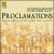 Proclamations von Various Artists