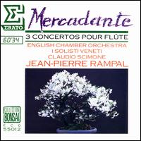 Saverio Mercadante: 3 Concertos pour Flûte von Jean-Pierre Rampal