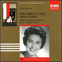 Lieder Recital von Lisa della Casa