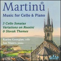 Martinu: Music for Cello & Piano von Karine Georgian