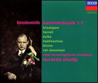 Paul Hindemith: Kammermusik Nos. 1-7 von Riccardo Chailly
