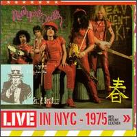 Live in NYC - 1975: Red Patent Leather von New York Dolls