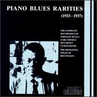 Piano Blues Rarities 1933-1937 [Story of the Blues/Peter Pan] von Various Artists
