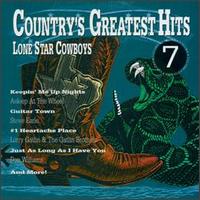 Country's Greatest Hits, Vol. 7: Lone Star Cowboys von Various Artists