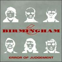 Error of Judgement von Birmingham 6