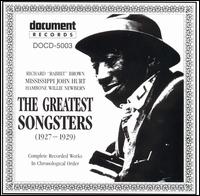 Greatest Songsters: Complete Works (1927-1929) von Richard Rabbit Brown