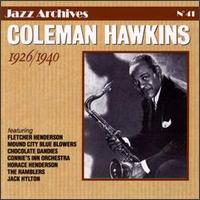 Jazz Archives, No. 41: 1926/1940 von Coleman Hawkins