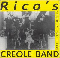 1931-1934, Vol. 2 von Rico's Creole Band