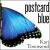 Postcard Blue von Kari Townsend
