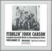 Complete Recorded Works, Vol. 2 (1924-1925) von Fiddlin' John Carson
