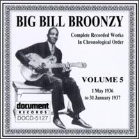 Complete Recorded Works, Vol. 5 (1936-1937) von Big Bill Broonzy