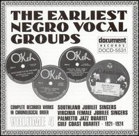 Earliest Negro Vocal Groups, Vol. 4 von Various Artists