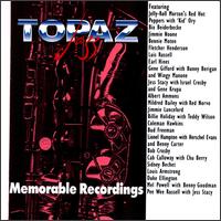 Topaz Jazz: Memorable Recordings von Various Artists