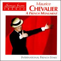 French Monument von Maurice Chevalier