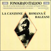 Canzone Romana E Balzani von Romolo Balzani
