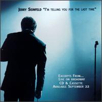 I'm Telling You for the Last Time [Single] von Jerry Seinfeld