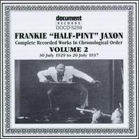 Complete Recorded Works, Vol. 2: 1929-1937 von Frankie "Half-Pint" Jaxon