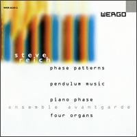 Phase Patterns/Pendulum Music/Piano Phase/Four Organs von Steve Reich