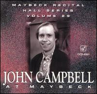 Live at Maybeck Recital Hall, Vol. 29 (John Campbell at Maybeck) von John Campbell
