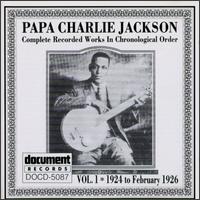 Complete Recorded Works, Vol. 1: (1924-1926) von Papa Charlie Jackson