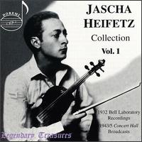 Jascha Heifetz Collection Volume 1 von Jascha Heifetz