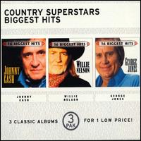 Country Superstars Biggest Hits: Johnny Cash/Willie Nelson/George Jones von Willie Nelson