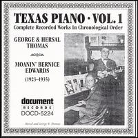 Texas Piano, Vol. 1 (1923-1935) von Various Artists