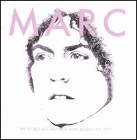 Words & Music von Marc Bolan
