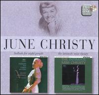 Ballads for the Night People/Intimate Miss Christy von June Christy