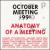 October Meeting 1991: Anatomy of a Meeting von George Lewis