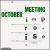 October Meeting 1987, Vol. 1 von Various Artists