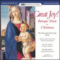 Great Joy! Baroque Music for Christmas von Harvard University Choir