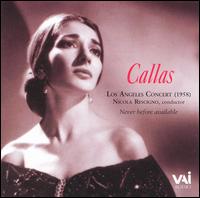 Los Angeles Concert (1958) von Maria Callas