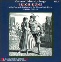 German University Songs, Vol. 4 von Erich Kunz