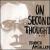 On Second Thought von Franck Amsallem