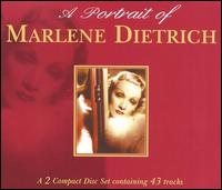 Portrait of Marlene Dietrich von Marlene Dietrich