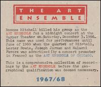 Art Ensemble: 1967/68 von The Art Ensemble of Chicago