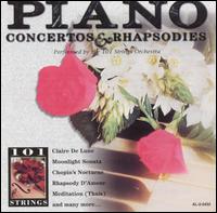 Piano Concertos & Rhapsodies von 101 Strings Orchestra