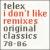 I Don't Like Remixes (Original Classics 78-86) von Telex