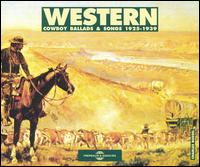Western Cowboy Ballads and Songs 1925-1939 von Various Artists