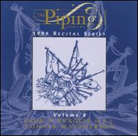 Piping Centre: 1996 Recital Series, Vol. 2 von Burgess, John