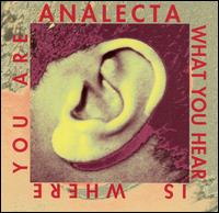 What You Hear Is Where You Are von Analecta